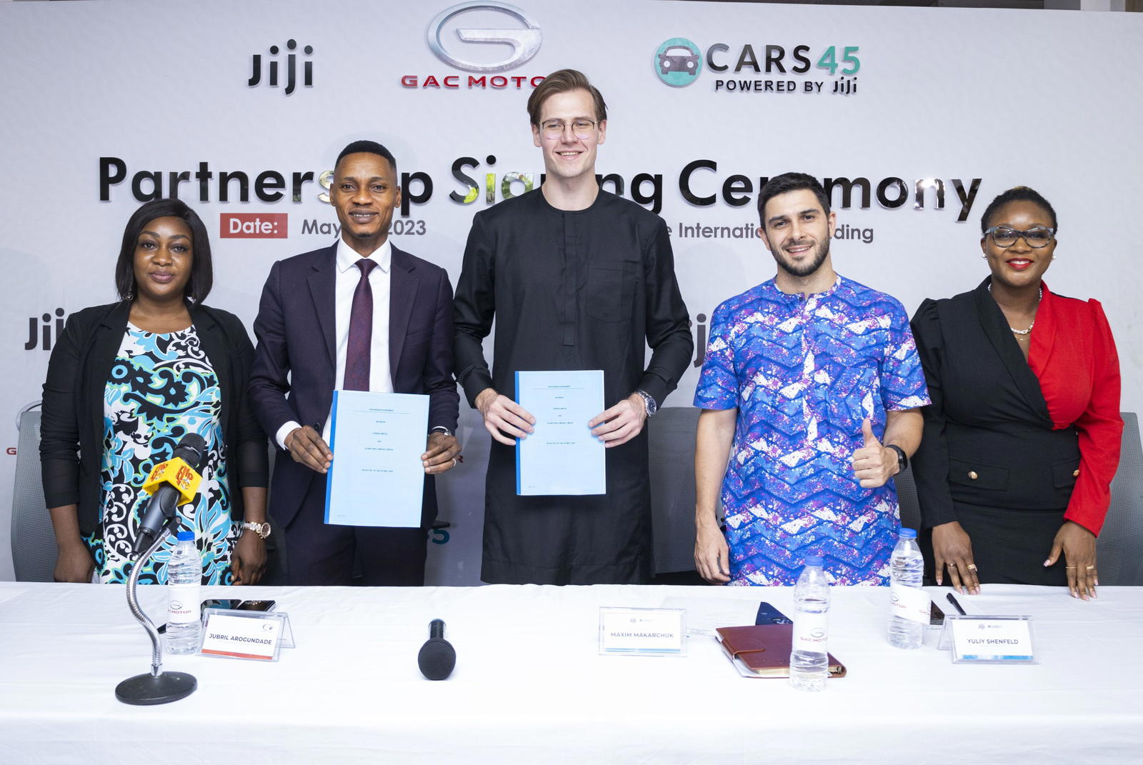 GAC Motor Nigeria, Jiji, and Cars45 Powerful Partnership to