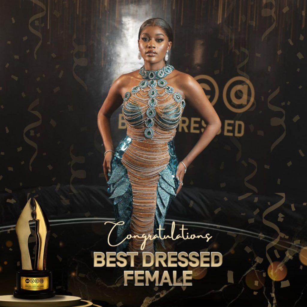 AMVCA Beauty Tukura, Enioluwa win 'Best Dressed' award Vanguard News