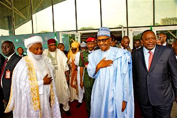 Photos: Buhari attends Presidential Inauguration Lecture