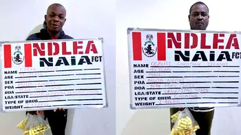 Two businessmen excrete 193 pellets of cocaine in NDLEA custody