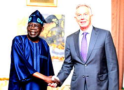 What I discussed with ex-UK Prime Minister, Tony Blair – Tinubu 