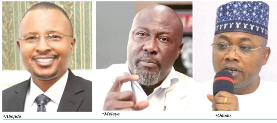 Kogi gov: Ododo, Melaye, Abejide in three-horse race