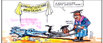 Cartoon: Have faith; you survived strikes, didn’t you?