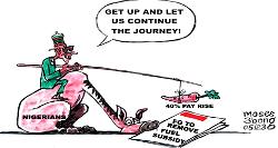 Cartoon: Journey to doom, sorry, Daura