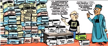 Cartoonists ‘loved’ Buhari