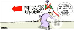 Cartoon: Your Excellency, the cows too?