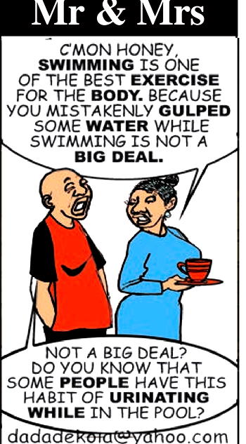 Mr & Mrs: Swimming unknown waters