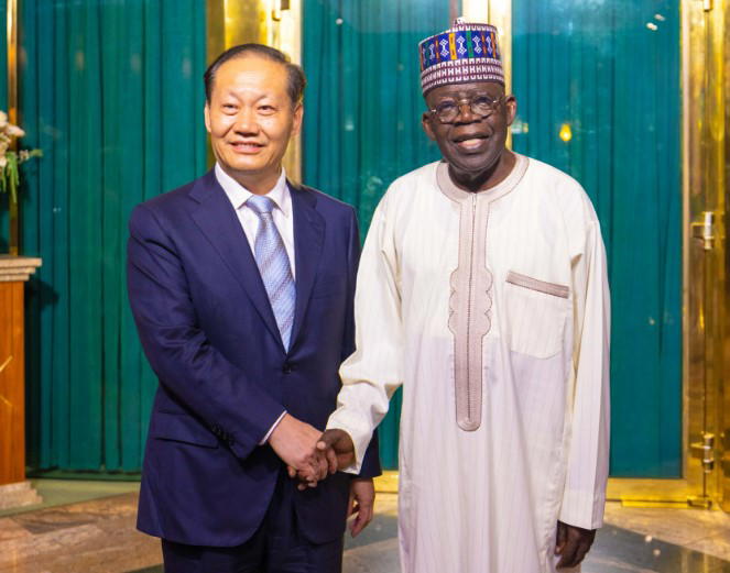 Photos: China special envoy meets Tinubu, pledges increased economic tie with Nigeria