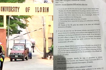 UNILORIN uses Ekweremadu, Portable’s cases to set exam questions
