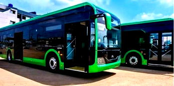 Electric-Mass Transit buses debut in Lagos