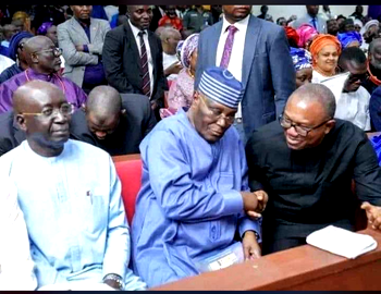 Atiku, Peter Obi, Makinde reunite in Bayelsa [Photos]
