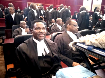 Photos: Tight security as presidential election petition tribunal begins sitting
