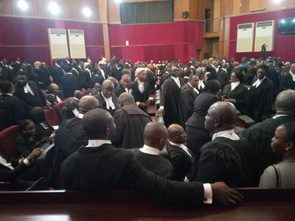 Photos Tight Security As Presidential Election Petition Tribunal