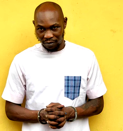 Social media agog as picture of Seun Kuti in handcuffs flood internet