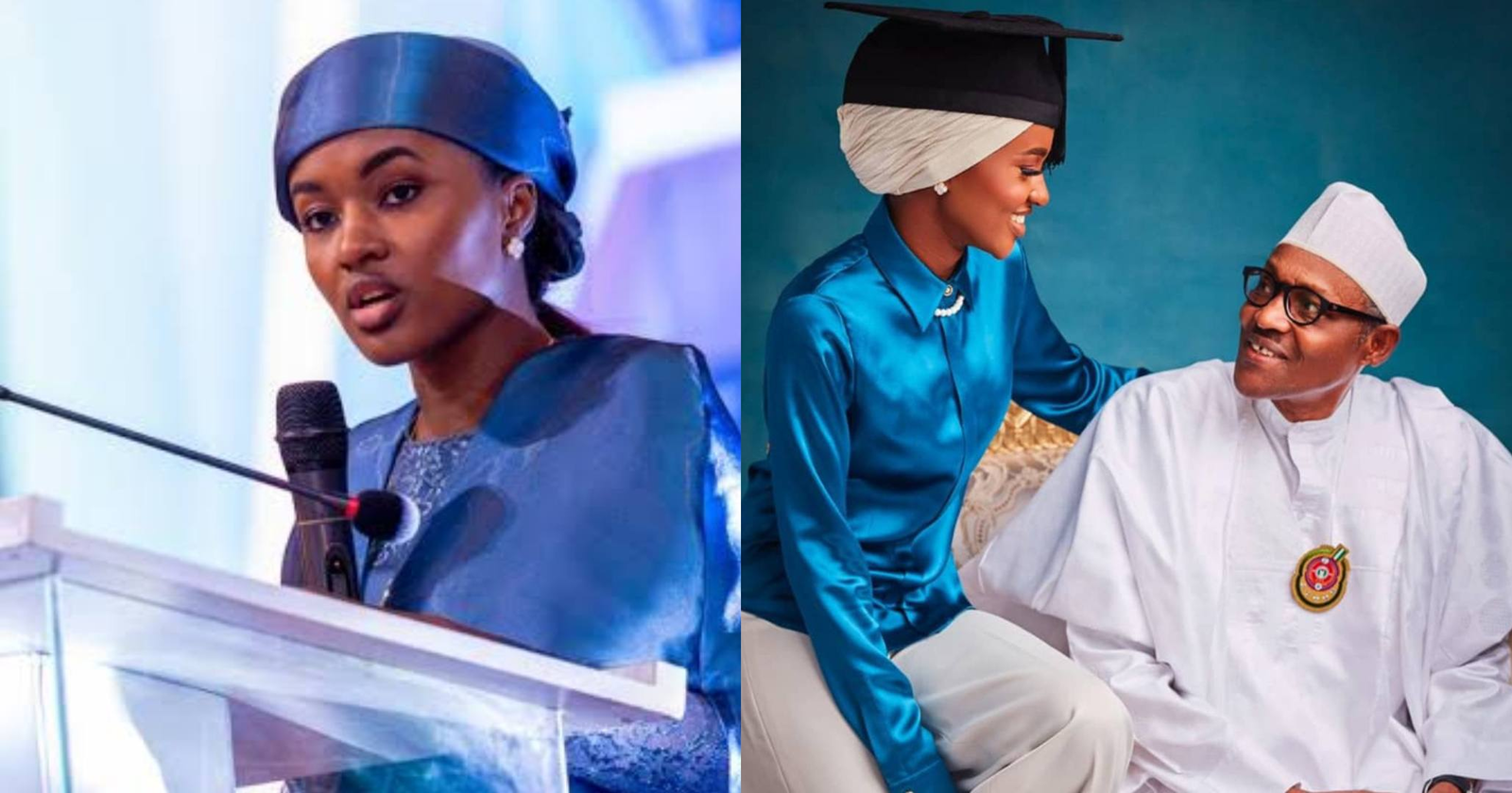 My father is silent achiever – Buhari’s Daughter, Hanan