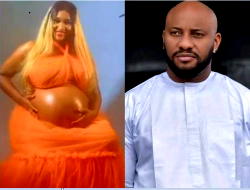 Yul Edochie shares video from Judy Austin’s maternity shoot [watch]