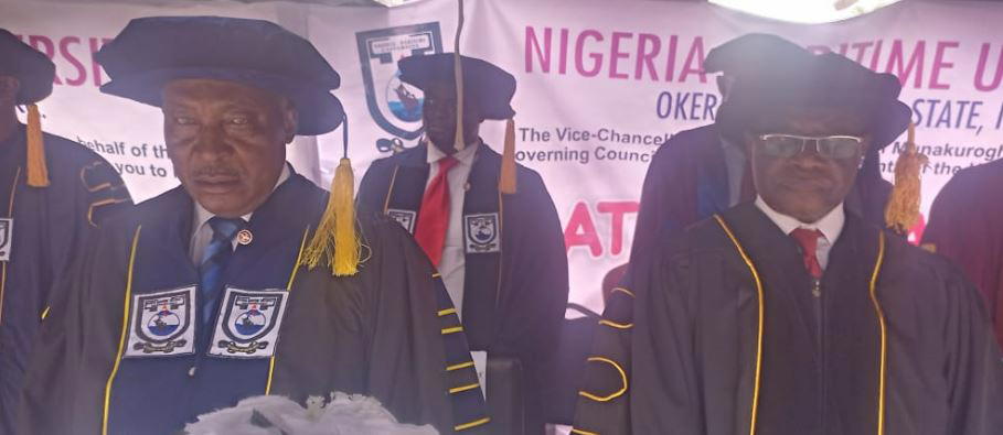 Nigeria Maritime University matriculates 735 students, urges them to shun cultism