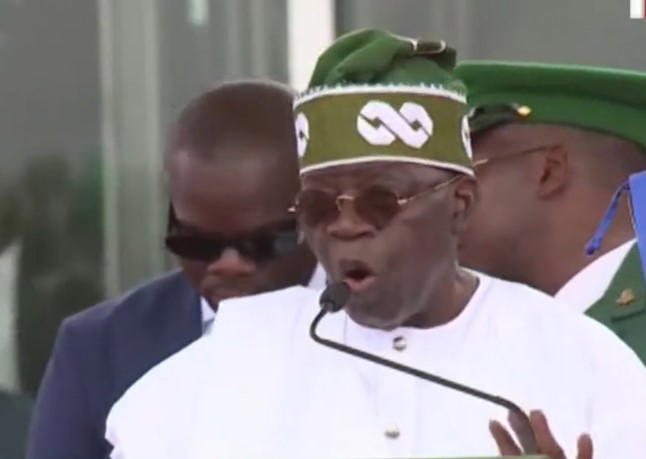 Tinubu at the inauguration