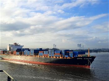 Apapa Port berths largest container vessel in its history
