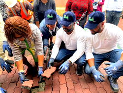 APM Terminals Apapa paves school playground with recycled tyres