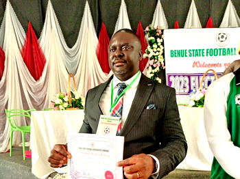 Paul Edeh clinches victory as Benue State FA Chairman in landslide win