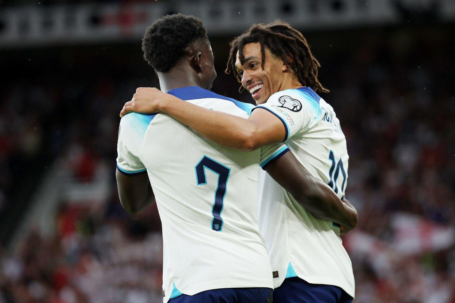 Saka Stars As England Thrash North Macedonia 7-0 - Vanguard News