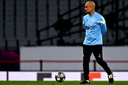 Photos: Man City, Inter Milan train ahead of Istanbul clash