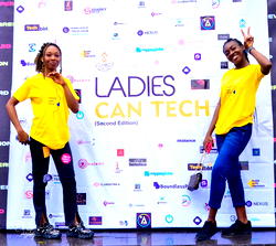 Three women win N.1m credits @Ladies Can Tech project