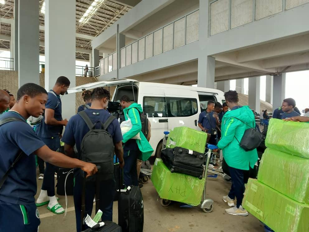 Flying Eagles back in Nigeria after U-20 World Cup ouster