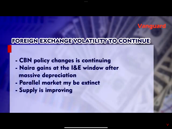 Foreign Exchange volatility to continue