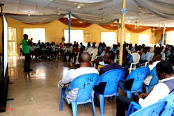 Journalist visits alma mater, inaugurates foundation