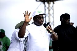 Sierra Leone president re-elected