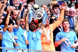 Man City beat Man United 2-1 to win FA Cup