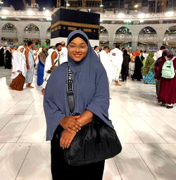 Photos: Mercy Aigbe performs hajj after converting to Islam