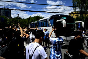 Messi gets rockstar welcome in China ahead of Australia friendly
