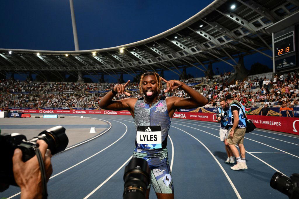 Lyles wins Paris Diamond League 100m, Jacobs seventh