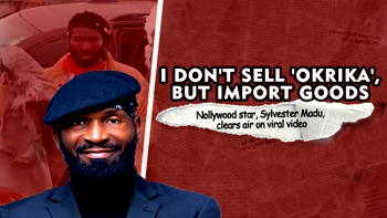 I don’t sell ‘Okrika’, but import goods- Nollywood star, Sylvester Madu, clears air on viral video
