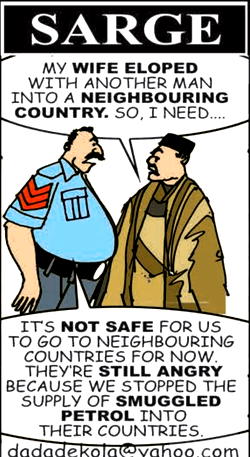 Cartoon: Sarge and subsidy