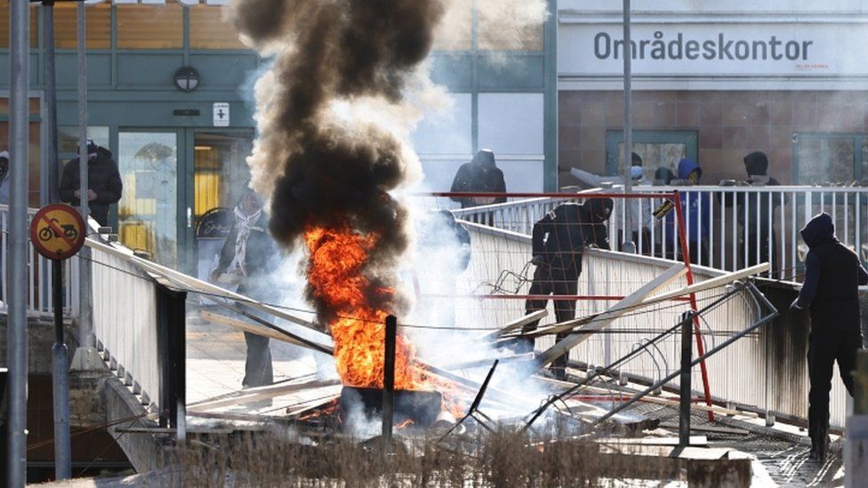 Outrage of Sweden's Quran burning