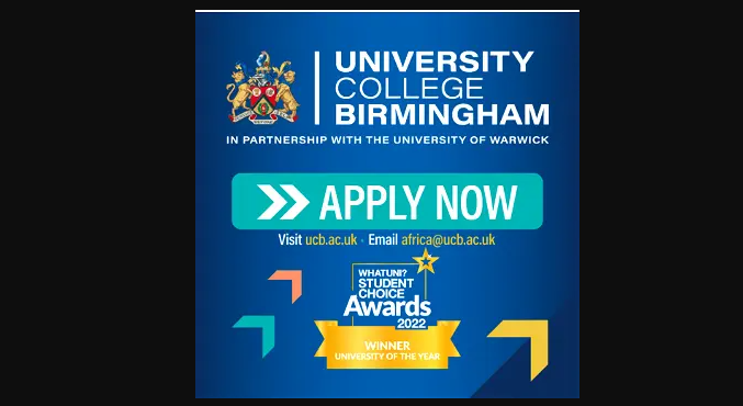 University college Birmingham announces exciting opportunities for Nigerian students to pursue higher education