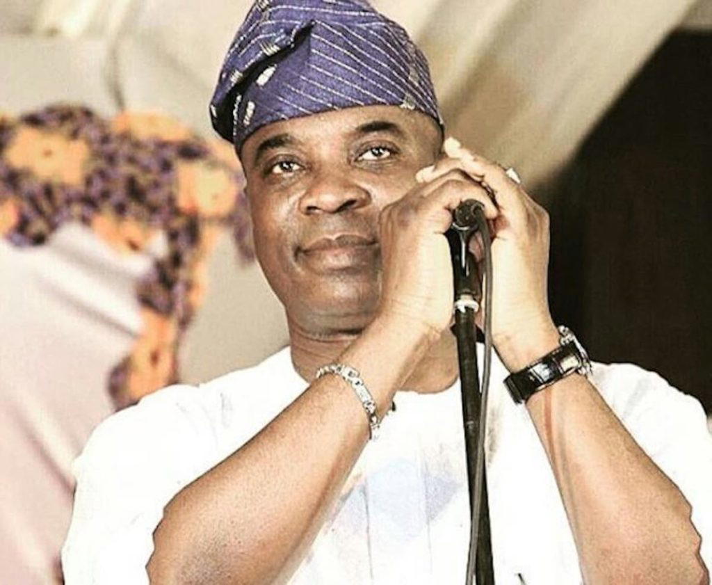 Popular Fuji musician King Wasiu Ayinde Marshal better known as K1 De Ultimate