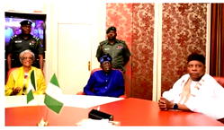 Reactions trail Remi Tinubu’s presence during ‘Presidential meeting’ 