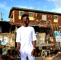‘Welcome home’, Nigerians excited as Bukayo Saka spotted on street of Lagos