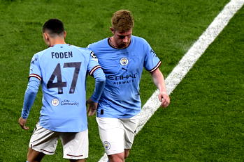 Man City vs Inter Milan: De Bruyne subbed off with injury