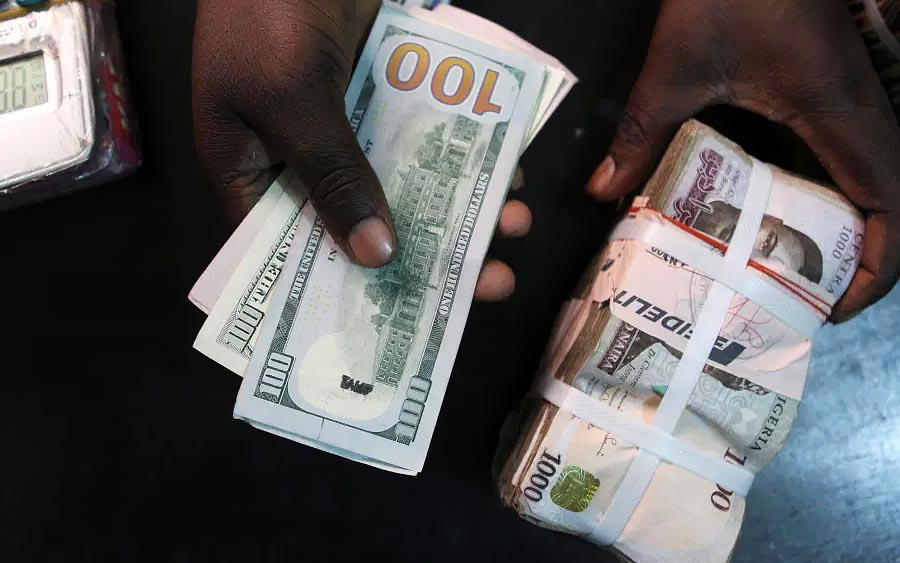 Naira down to N1,405/$ in parallel market