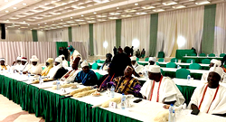 Tinubu meets traditional rulers