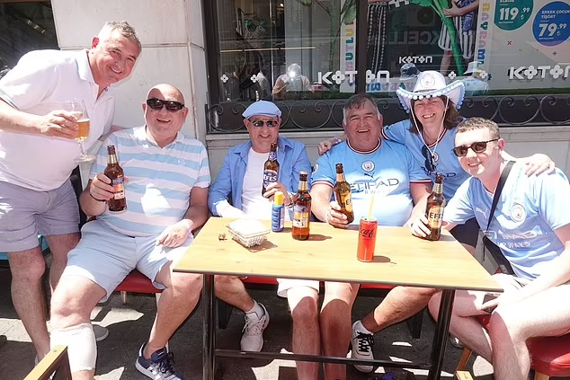 Photos: Man City fans party hard in Istanbul ahead of Champions League final