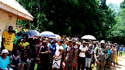 Federal Govt donates relief materials to Nigerian refugees in Cameroon