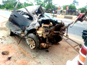 3 dead, 2 injured in Abeokuta-Sagamu road accident