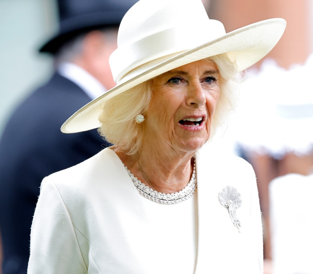 Photos: Queen Camilla wears Dior to 2023 Royal Ascot amid reports Meghan Markle won’t sign ‘mega-deal’